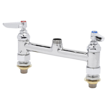 T&S Brass B-0220-LNCC Pantry Double Swivel Base Faucet