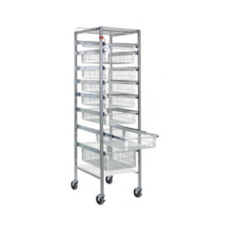 Quantum PS-S2475-8WB Partition Store Starter Unit With Wire Baskets 19-1/2"W X 24"D X 75"H