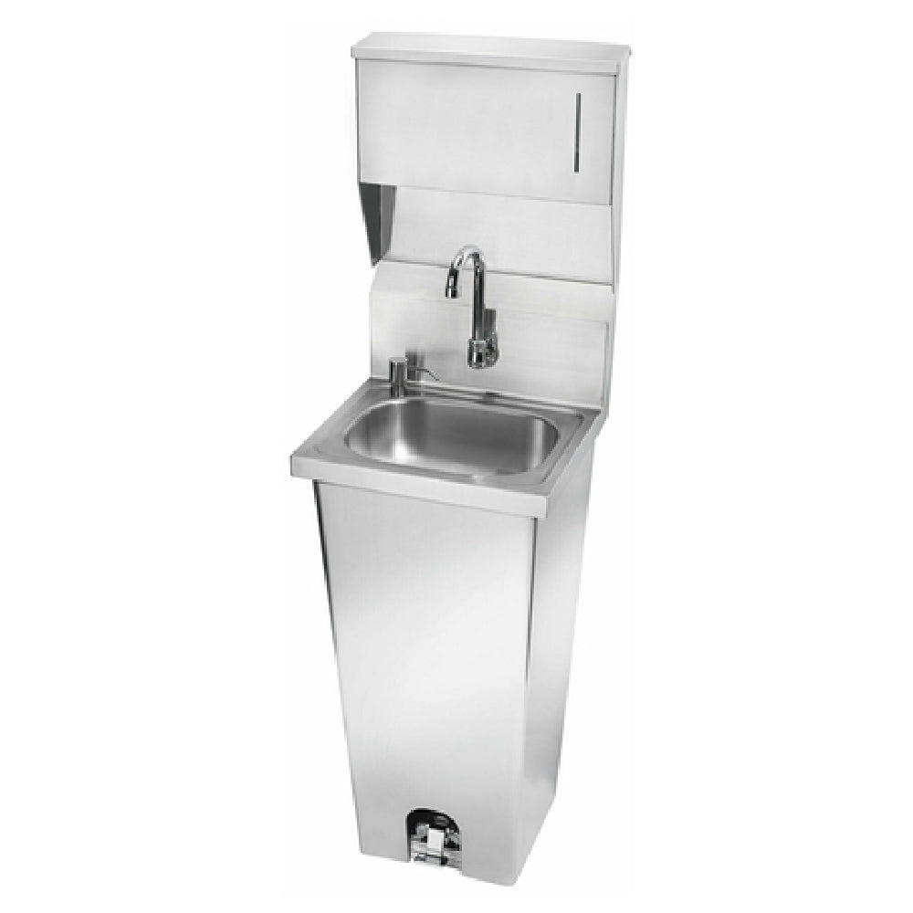 Krowne HS-39 Hand Sink Pedestal Mount 16-3/16"W X 15-1/4"D X 55-1/2"H OA