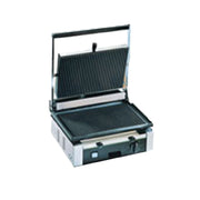 Eurodib CORTR220 Eurodib Panini Grill Single Ribbed Top & Bottom