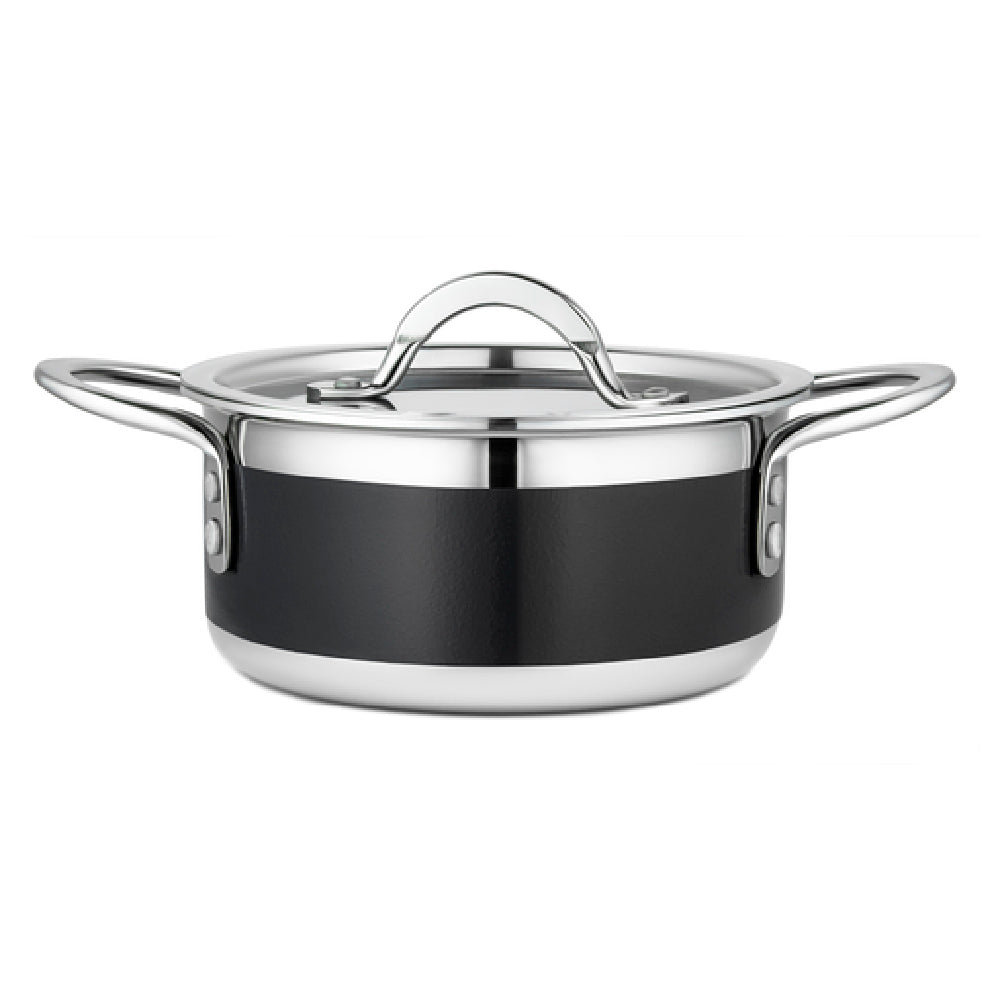 Bon Chef 71299-CF2-B Country French X Pot 1 Qt. 22 Oz. 7" Dia. X 3"H