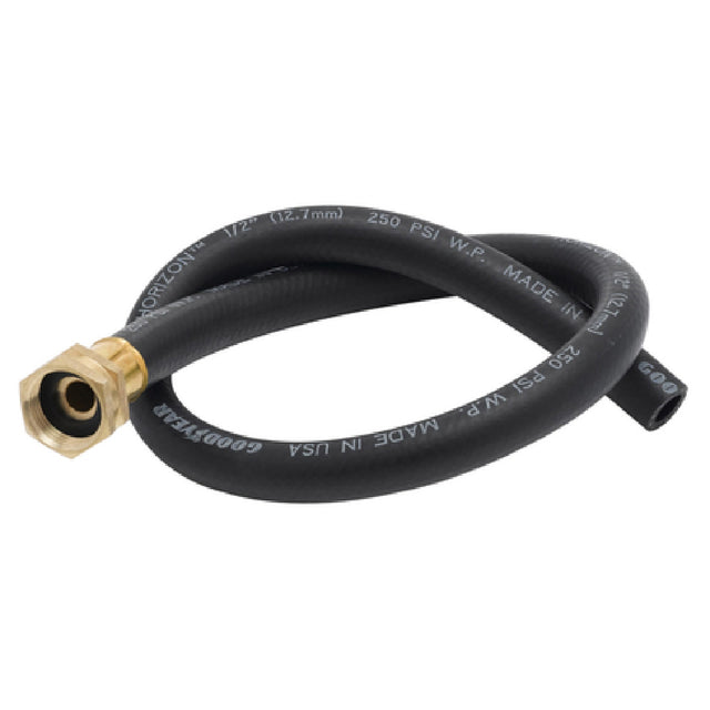 T&S Brass B-0618-01 Hose Reinforced PVC 30" Long