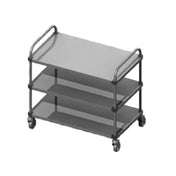 Piper Products 715-3 - Utility Cart, Open Design, (3) Shelves
