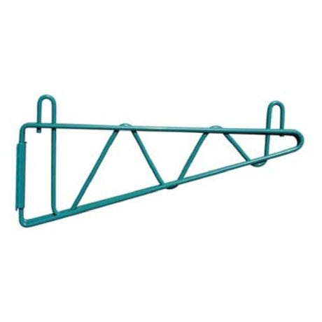 Serv-Ware GRWB21-CWP - Serv-Ware - Wire Shelving - 21 Green Epoxy Wall Bracket