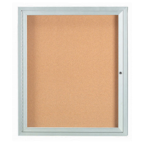 Aarco DCC3630RI Aluminum Bulletin Board 30"W X 36"H Enclosed