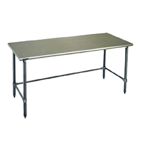 Eagle T30132STE Spec-Master® Series Work Table 132"W X 30"D 14/300 Series Stainless Steel Top