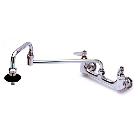 T&S Brass B-0597-EE Pot & Kettle Filler Faucet Wall Mount 8" Centers