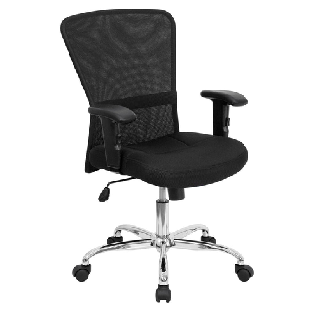 Flash Furniture GO-5307B-GG Swivel Task/Computer Chair 36-1/2" To 40" Adjustable Height