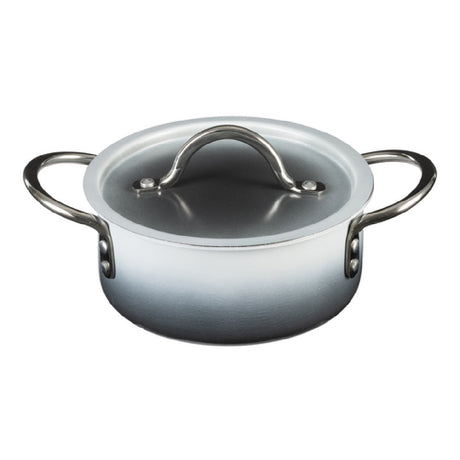 Bon Chef 73299-OM-S Country French X Ombre Sauce Pot 1 Qt 22 Oz 7" X 3"