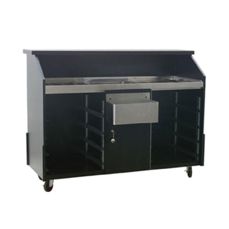 Eagle DPB-5R-V Deluxe Portable Bar Indoor Use 63"W X 24-3/8"D X 48"H