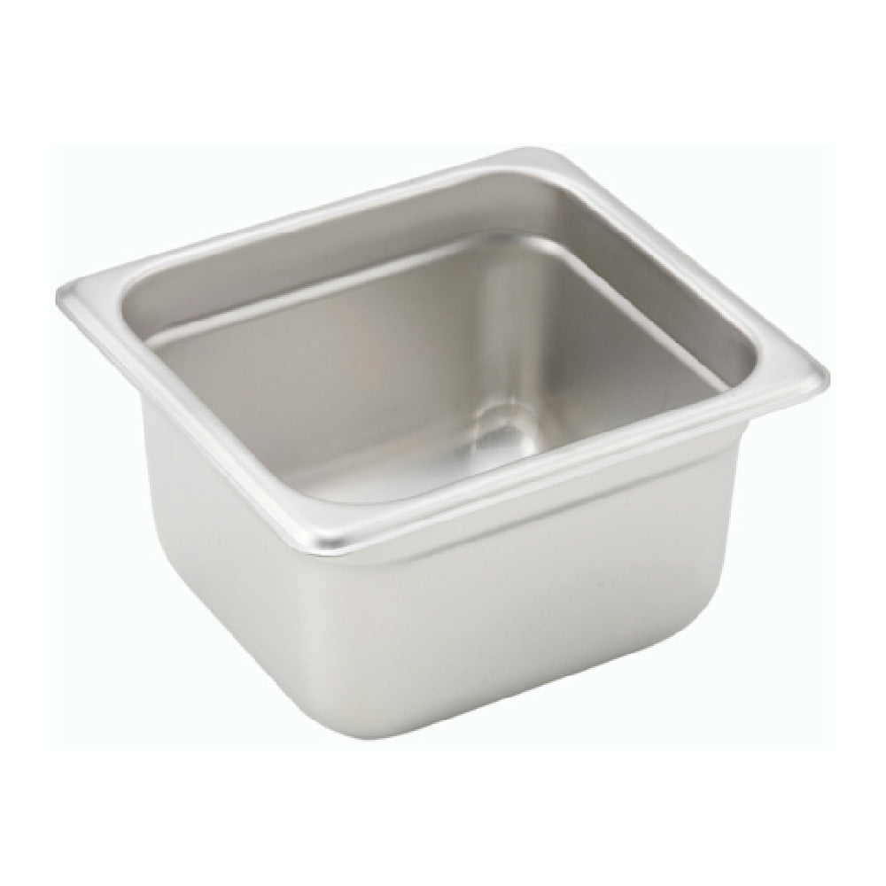 Sapphire Manufacturing SM-STP604 Steam Table Pan 1/6 Size 4" Deep
