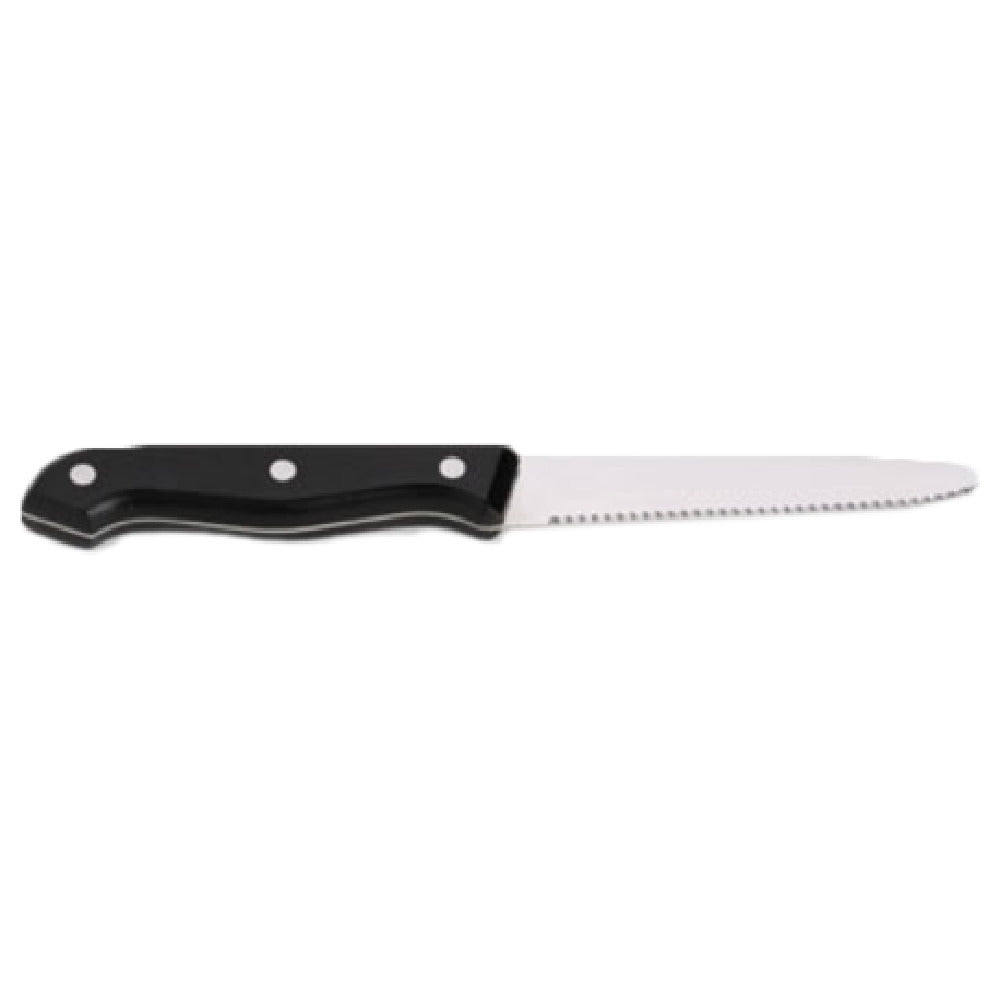 Royal Industries ROY RSK 10 Premium Steak Knife 9-1/8"L 4-3/4" Long Full Tang Blade