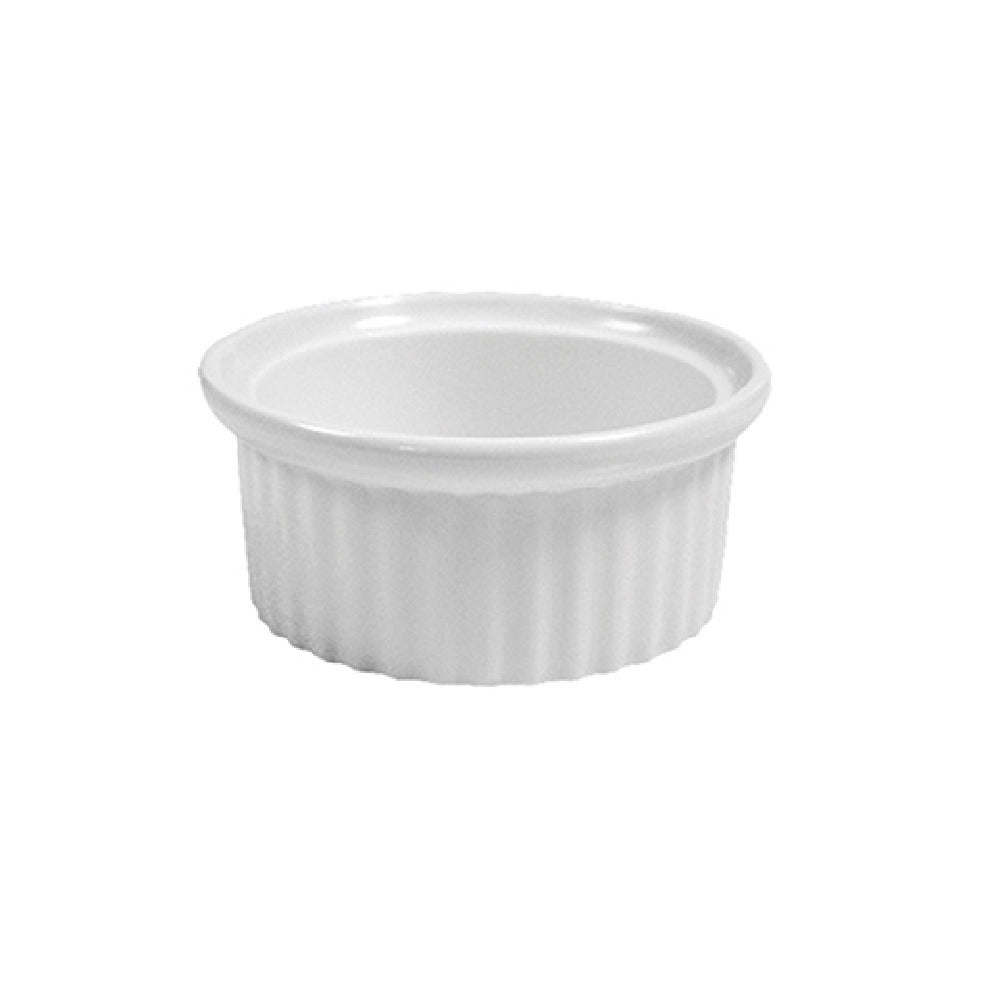Bauscher Hepp T12020R - Ramekin, 2 Oz., Ribbed
