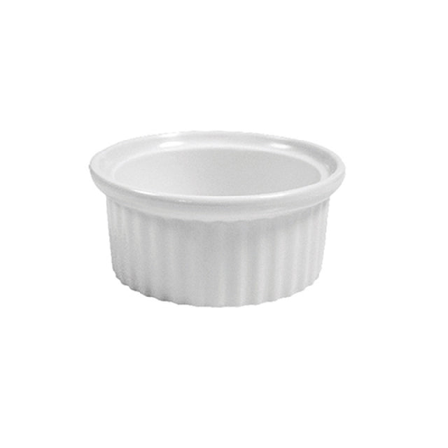 Bauscher Hepp T12020R - Ramekin, 2 Oz., Ribbed