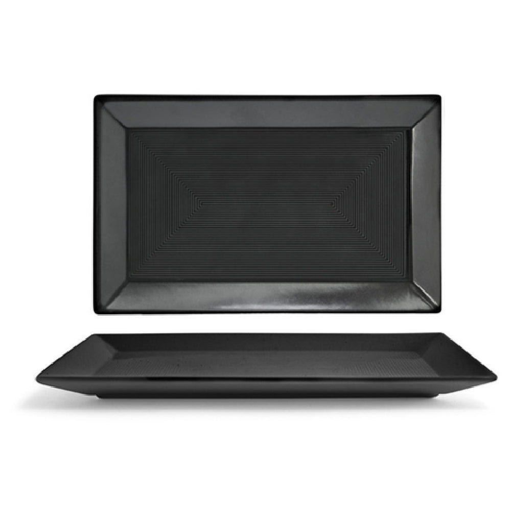 FOH DSP002BKP22 Spiral® Plate 11" X 7" Rectangle