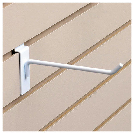 Hubert 91761 - Slatwall Hook, 1/4" Dia. X 6"L, Steel