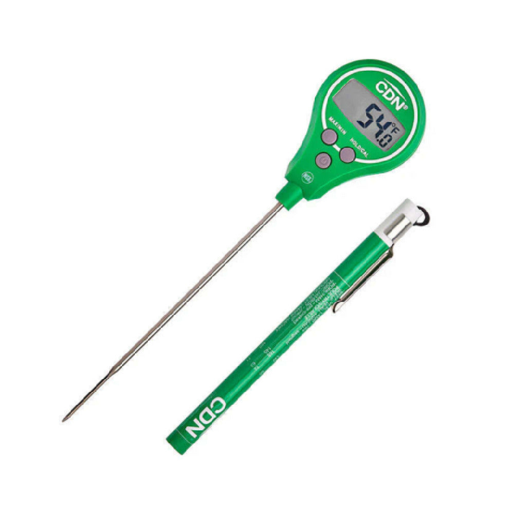 JB Prince UA296 G - Lollipop Thermometer, Green, NSF