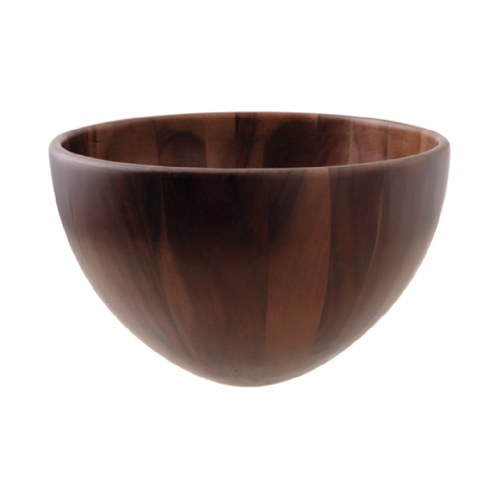 Rosenthal Sambonet Paderno 68210-26 Bowl 10-1/4" Dia. X 6-1/8" Acacia Wood