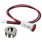 Cres Cor 0766006 Signal Light 10" Red 250v