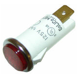 Star Mfg Y6689 Signal Light 1/2" Red 125v