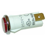 Star Mfg 2J-Y6690 Signal Light 1/2" Red 250v