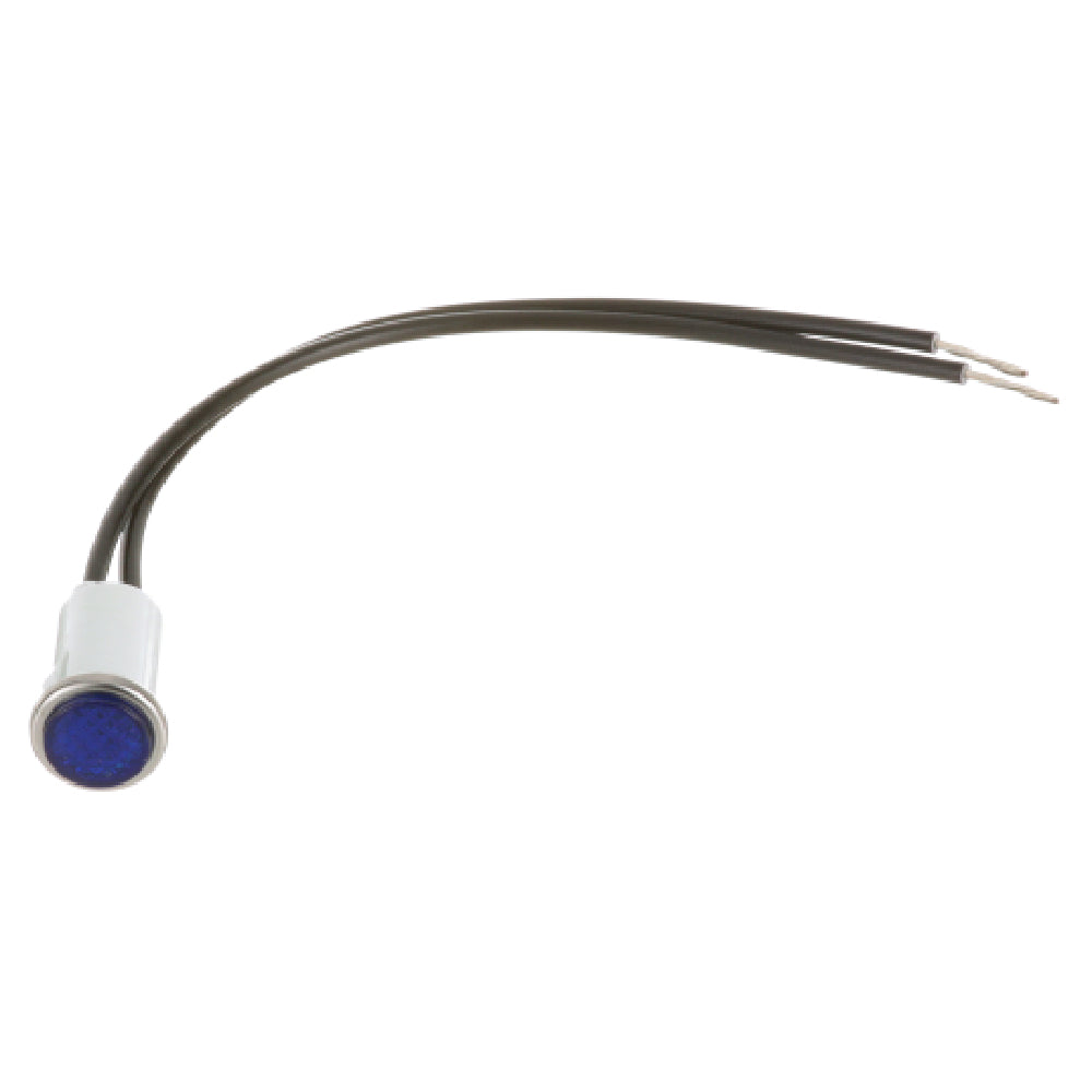 Private Label MVR381460 Light Signal Blue Round