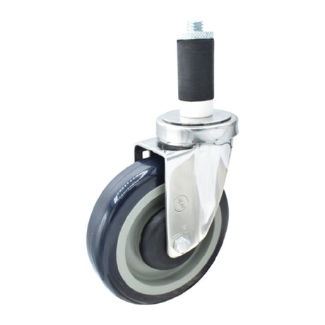BK Resources 5SS-2RA-PLY - Swivel Caster, 1-1/4" Expanding Stem, 5" Polyolefin Wheel