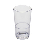 GET Enterprises PK/BB-RNW-16-CL Stackable Mixing Glass 16 Oz. 3.25" Dia. X 5.44"H