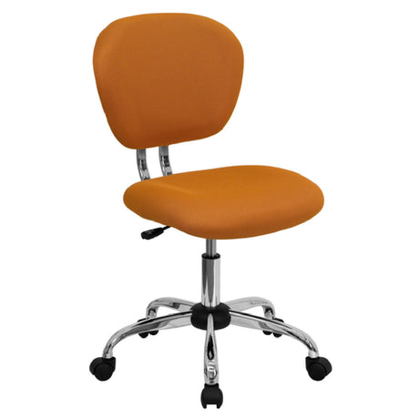 Flash Furniture H-2376-F-ORG-GG Swivel Task Chair 33-1/2" To 37-1/2" Adjustable Height