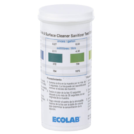 AllPoints 38214 Sanitizer Test Strips 100/pk