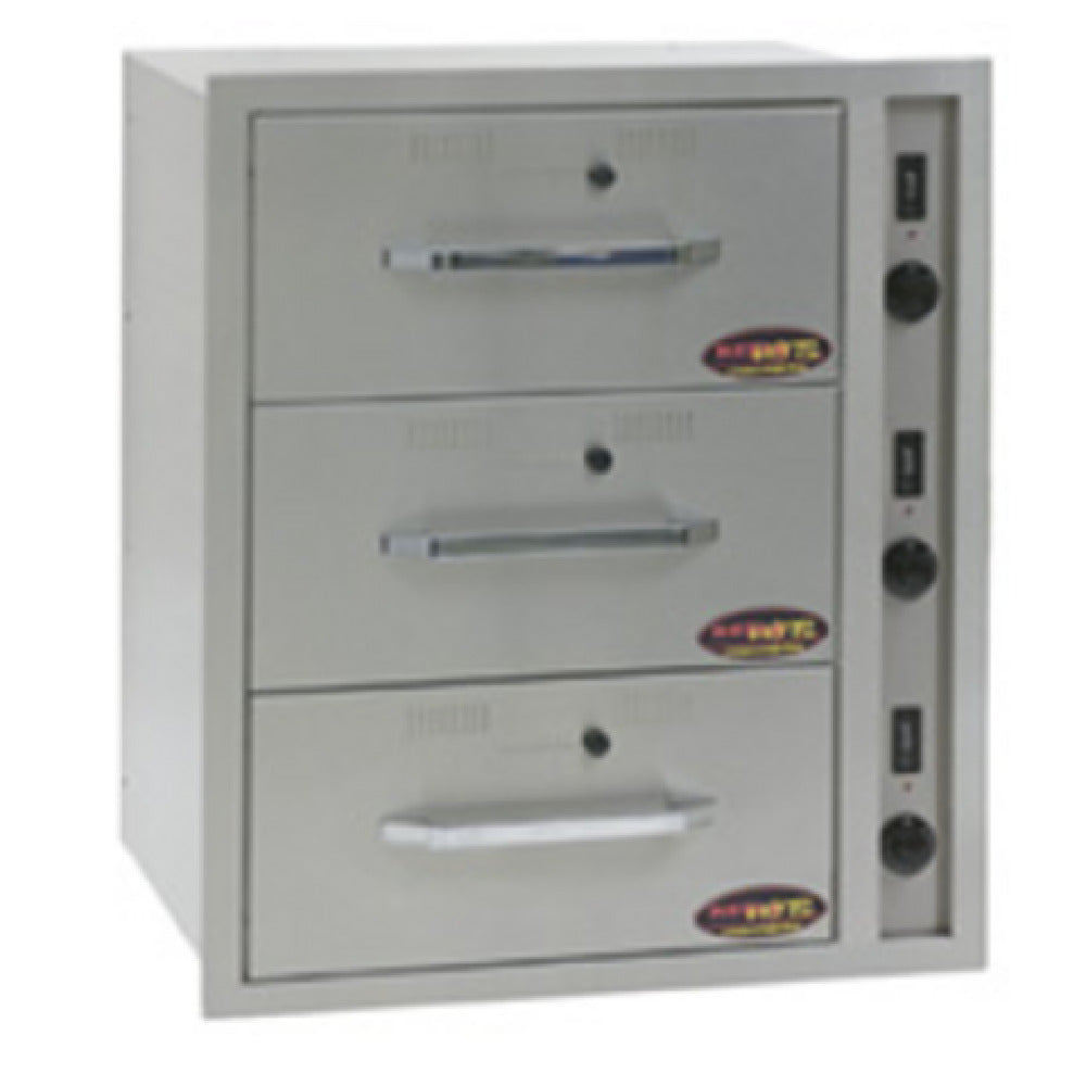 Eagle DWW-3BI-240-X RedHots® Warming Drawers Built-in (3) Drawers