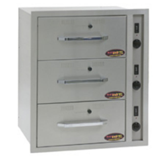 Eagle DWW-3BI-240 RedHots® Warming Drawers Built-in (3) Drawers