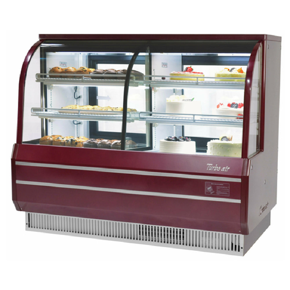 Turbo Air TCGB-72CO-R-N Bakery Case Dry & Refrigerated Combination 72-1/2"W