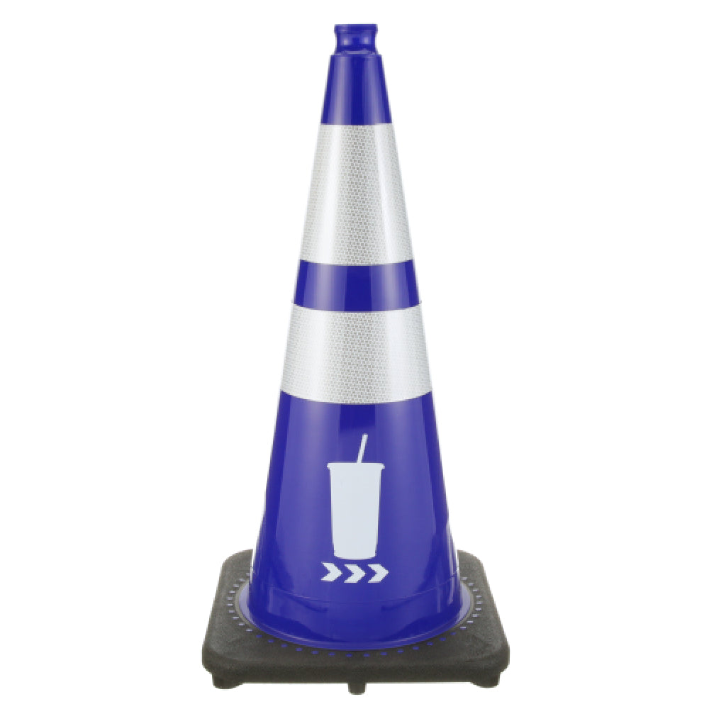 AllPoints 38331 28 In Blue Traffic Cone