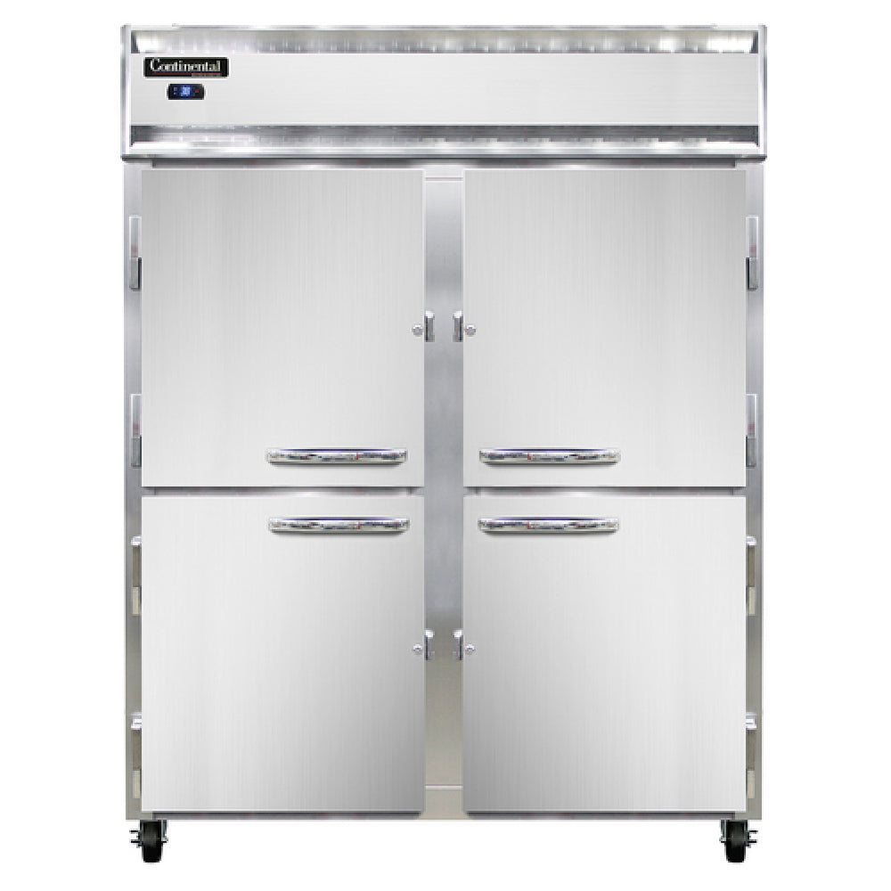 Continental Refrigerator 2RESNHD Extra-Wide Refrigerator Reach-in 57"W