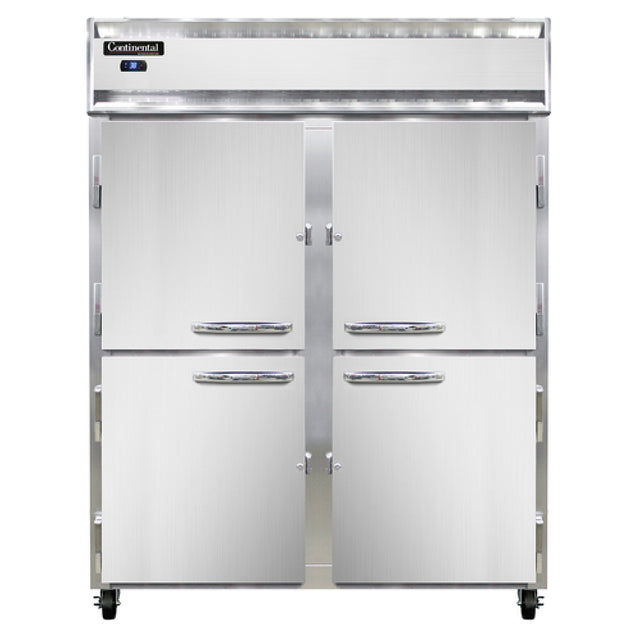 Continental Refrigerator 2RESNHD Extra-Wide Refrigerator Reach-in 57"W