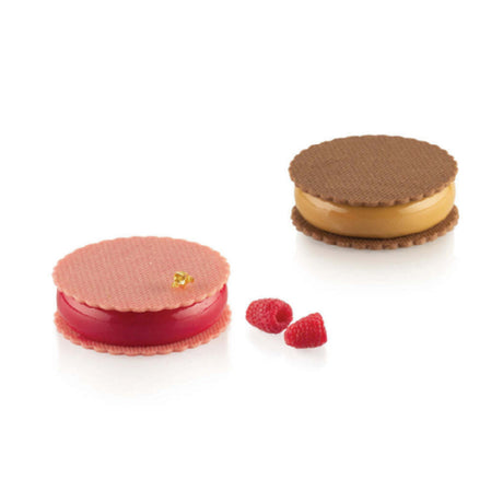 JB Prince MA430 - Sweet Round 95 Mold And Cutter Kit, (6) Forms