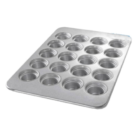 Chicago Metallic 44555 Large Crown Muffin Pan 17-7/8" X 25-7/8" Overall Makes (20) 3-1/2" Dia. Muffins