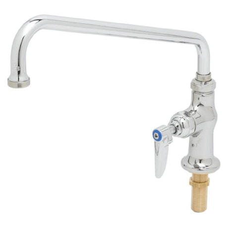 T&S Brass B-0206-02 Pantry Faucet Single 12" Swing Nozzle (062X) & 7-5/8" Extension