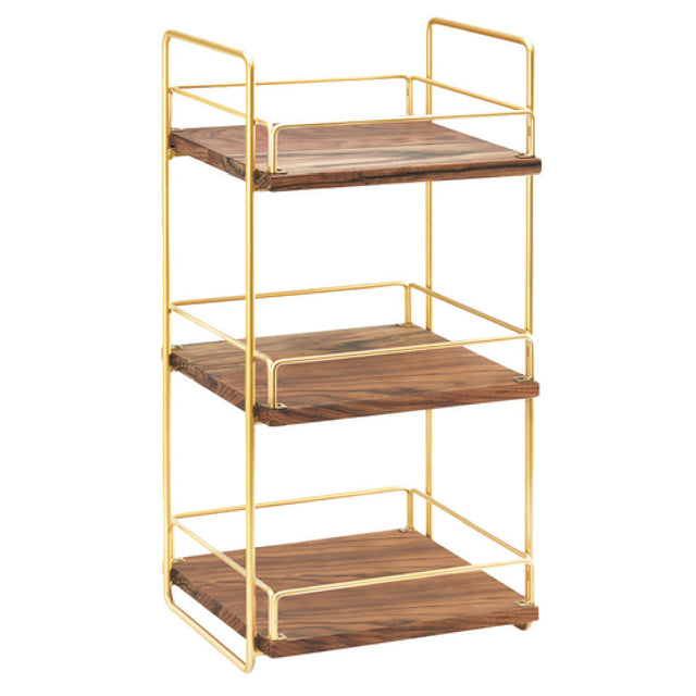 Cal Mil 3704-3-46 Mid-Century Merchandiser 13"W X 12"D X 26"H 3-tier