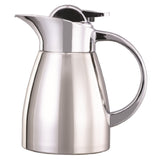 Service Ideas LVP67 Service Ideas Elite Stainless Touch Carafe Push Botton Lid