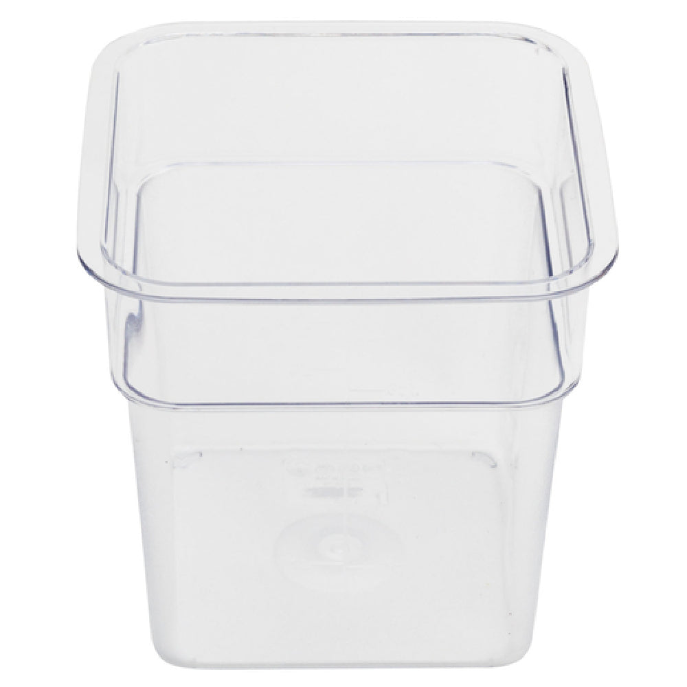 Alegacy Foodservice Products PCSC3S E™ Economy Storage Container 3-3/4 Qt. 7-1/4" X 7-1/4" X 7-1/4"