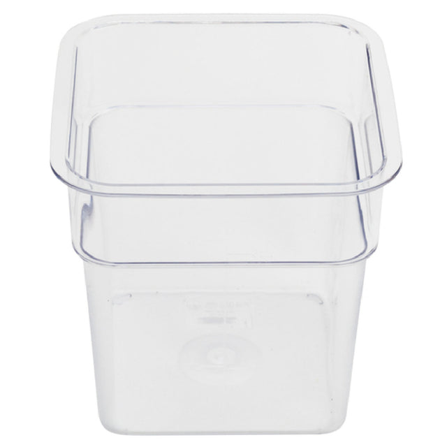 Alegacy Foodservice Products PCSC3S E™ Economy Storage Container 3-3/4 Qt. 7-1/4" X 7-1/4" X 7-1/4"