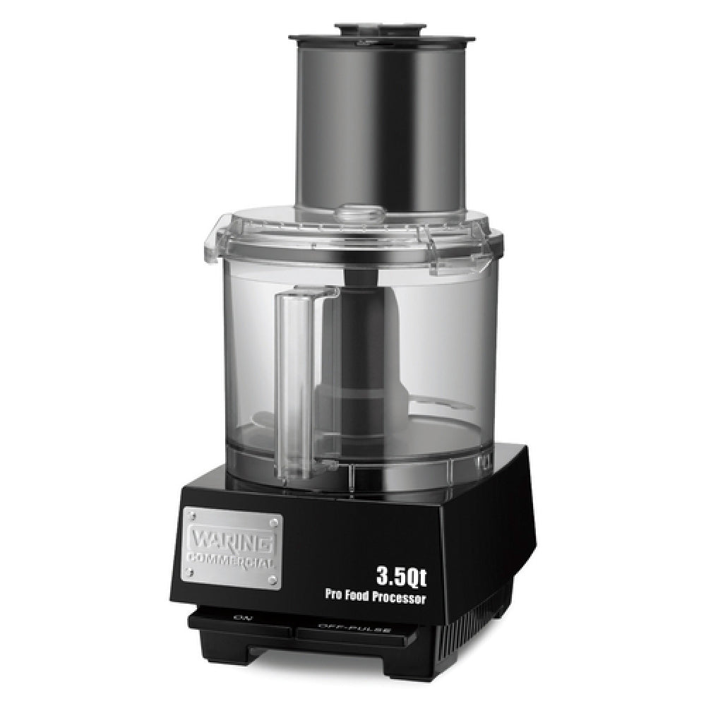 Waring WFP14SE Commercial Batch Bowl Food Processor 3.5 Quart Vertical Chute Feed Design