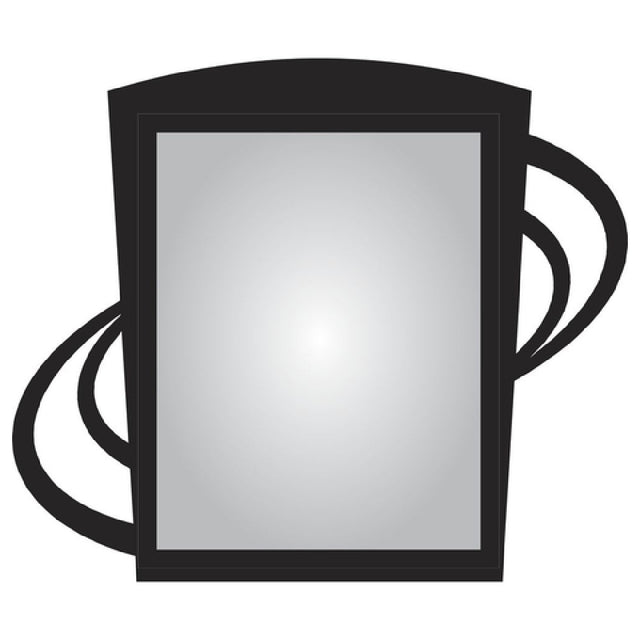 Hubert 81111 - Menu Board, 1-pocket, Wall-mount