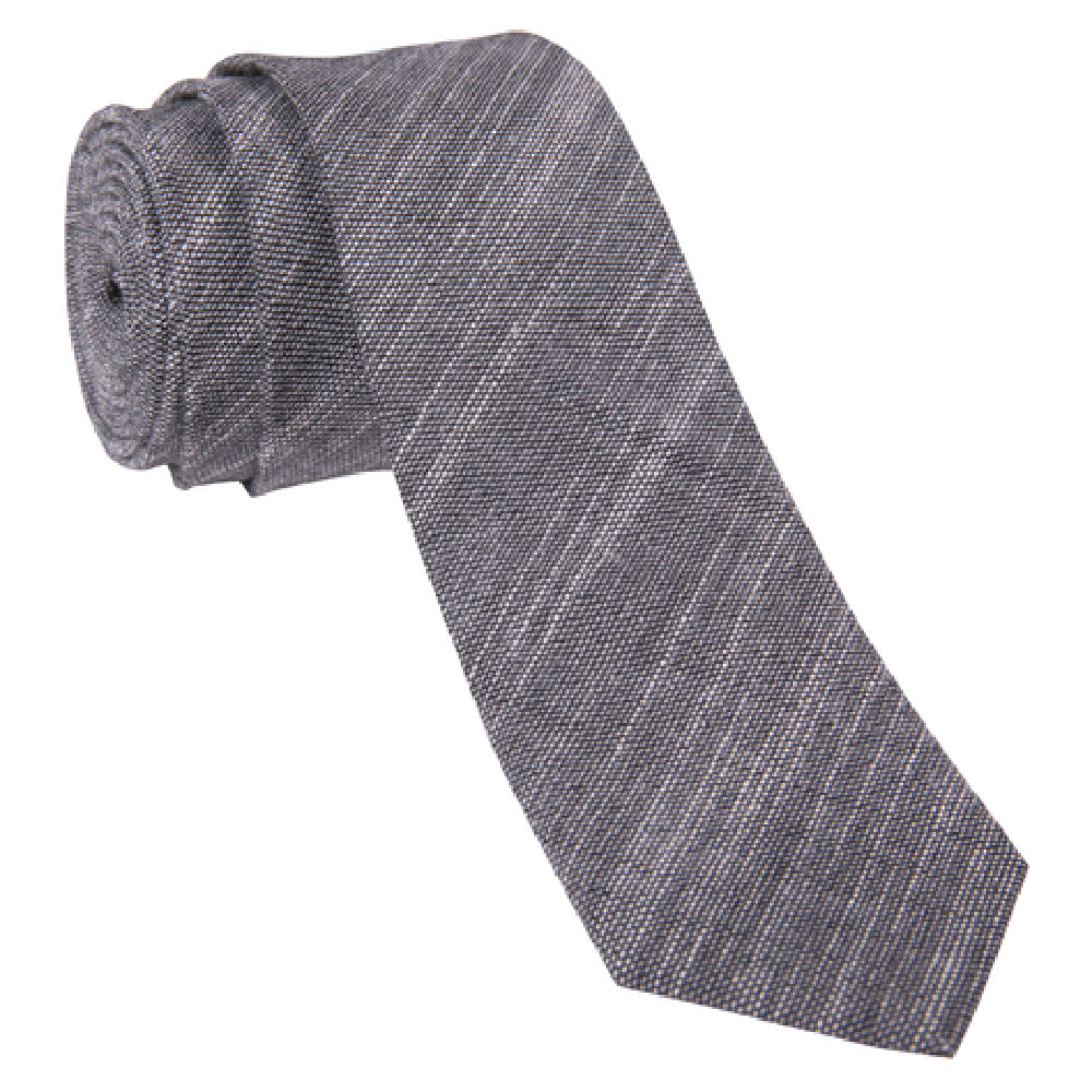 Chef Works TNN02BSL0 Neck Tie Crosshatch Pattern 65/35 Poly/cotton