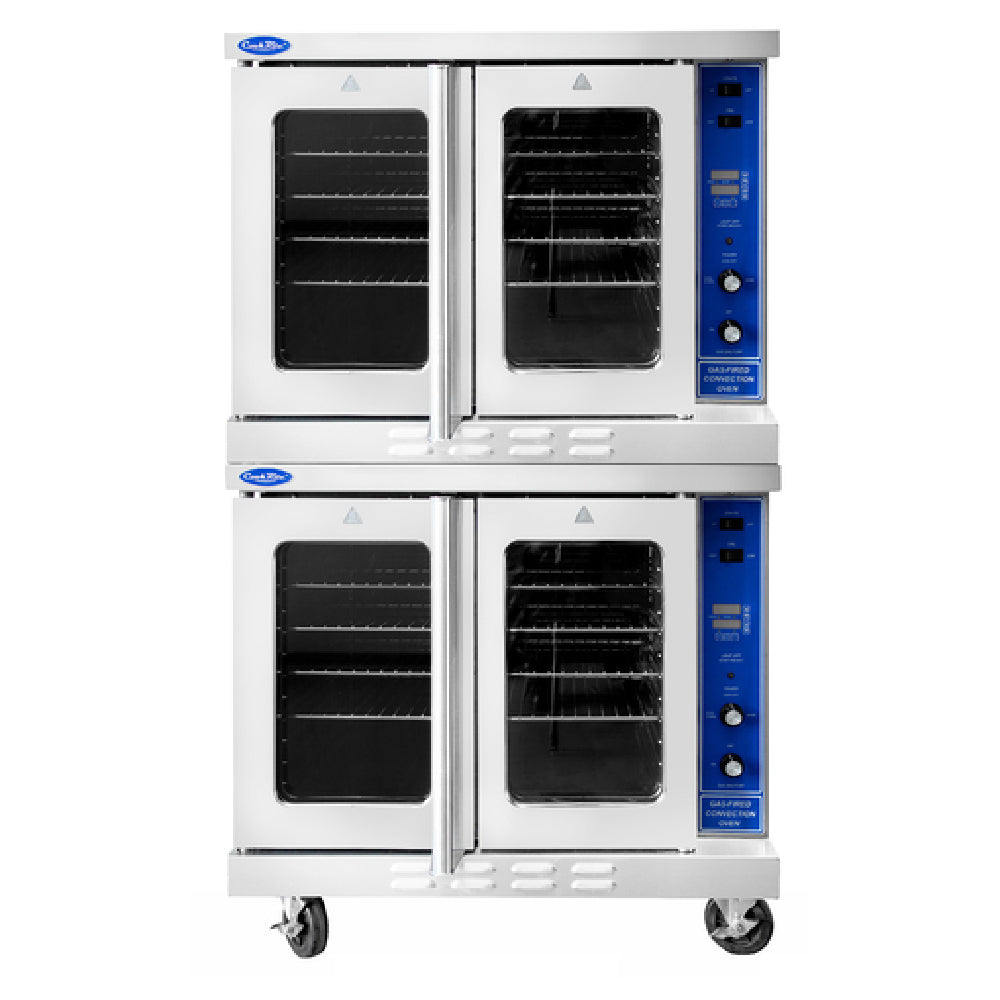 Atosa ATCO-513B-2_NAT CookRite Convection Oven Gas Double-deck