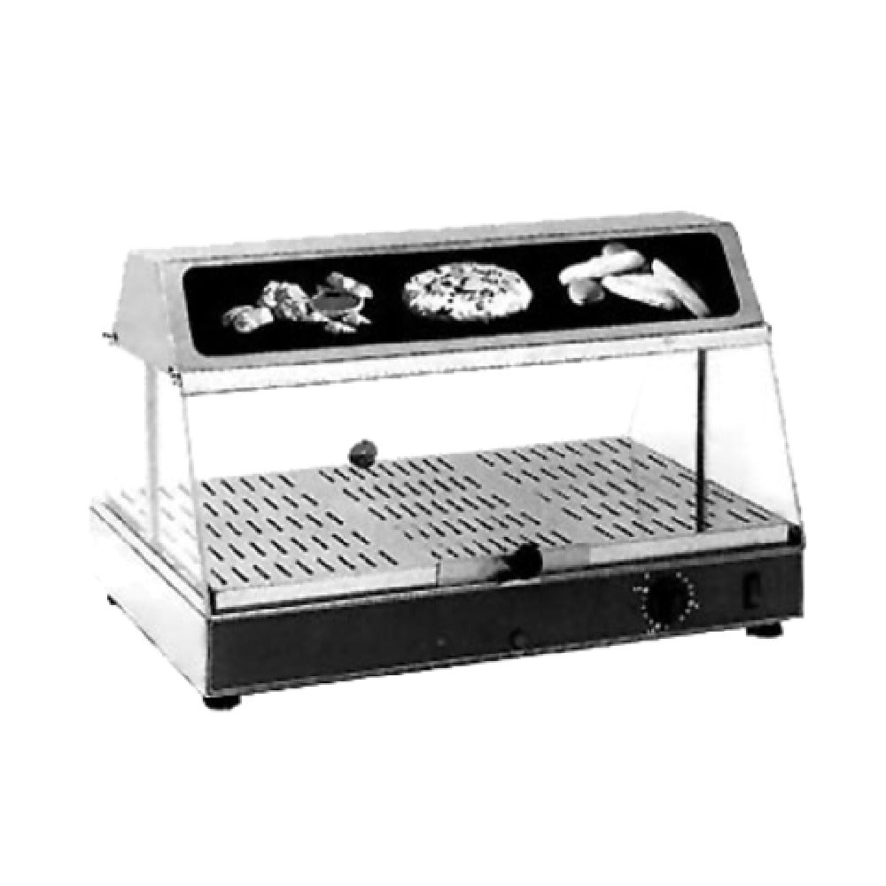 Equipex WDL-100 Roller Grill Wonder Display Warmer Countertop 1 Shelf