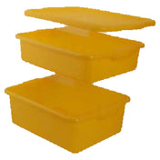 Franklin Machine Products 280-1432 Food Storage Box With Colander & Lid 20" X 15" X 7" Deep