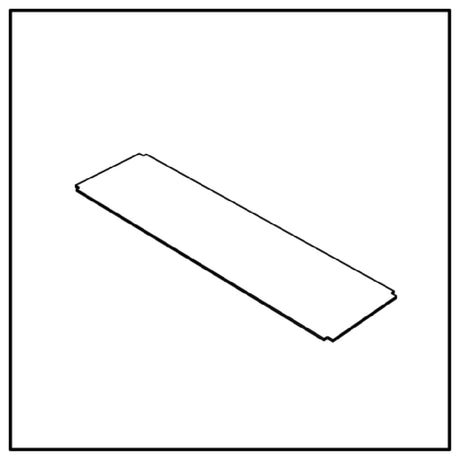 Bauscher Hepp VE-50034 - Venta® 1 X Shelf LOW STAGE_50_S_164 (metal Parts In 100)